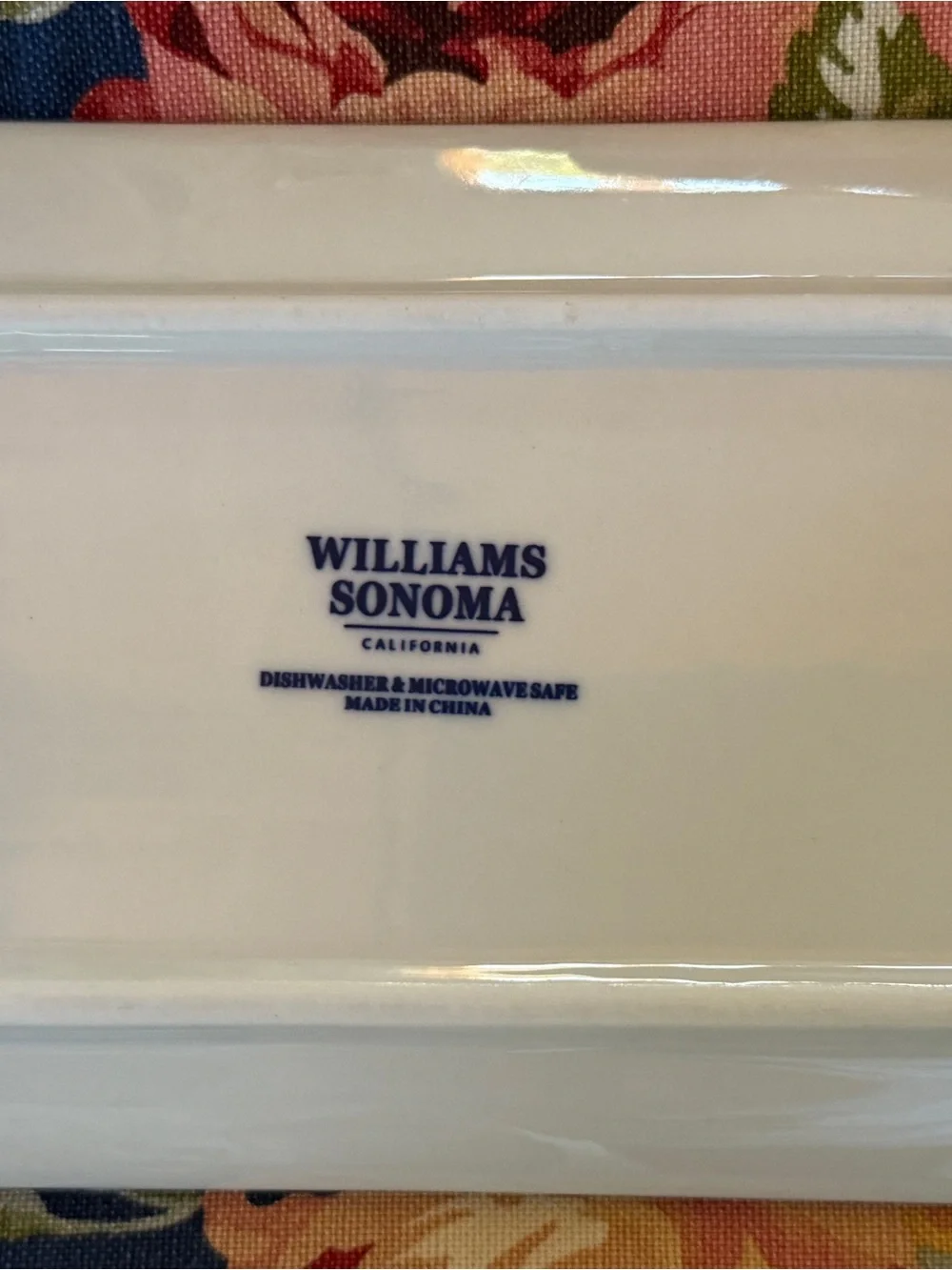 William/Sonoma brand Blue and White Ceramic Dinnerware Set